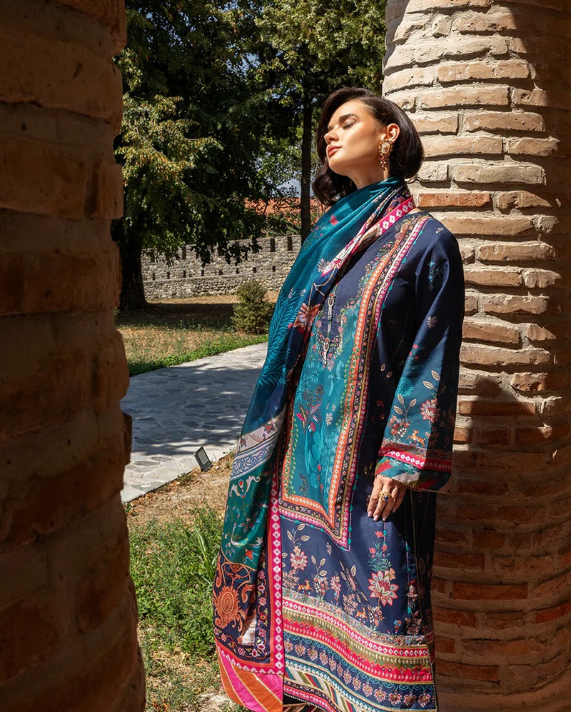 Nova Bloom - Nirvana Printed Silk - Mushq Hemline