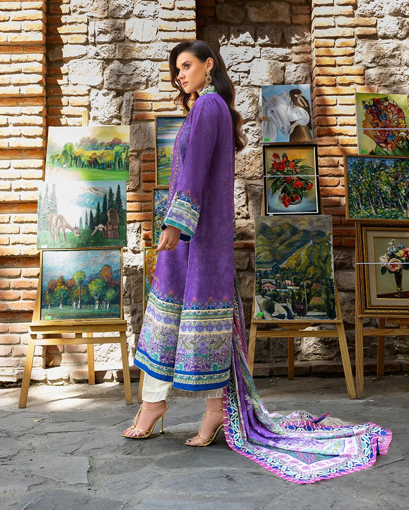 Cosmic Spindle - Nirvana Printed Silk - Mushq Hemline