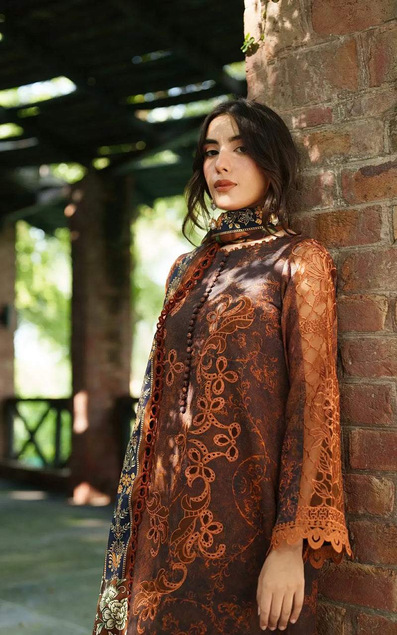 Forest Calm - Meraki Winter Unstitched - Asifa & Nabeel