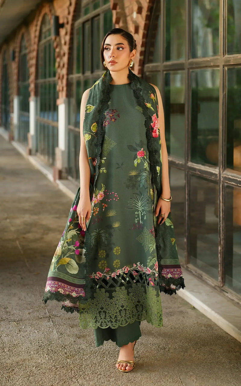 Jade Dusk - Meraki Winter Unstitched - Asifa & Nabeel