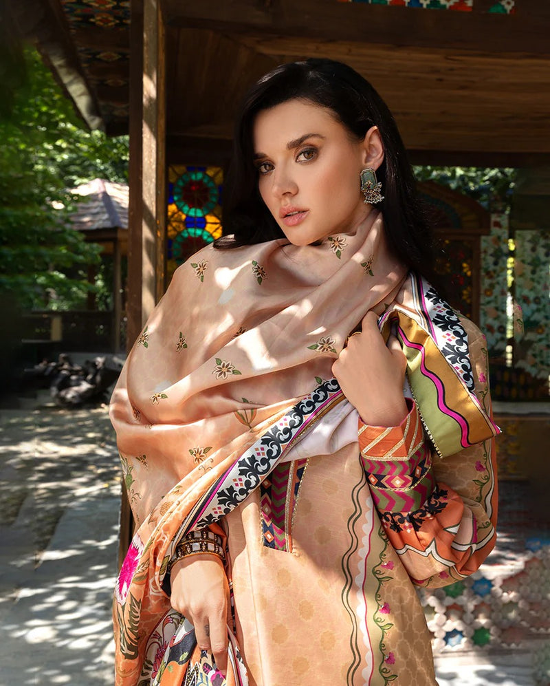 Solara Crest - Nirvana Printed Silk - Mushq Mushq