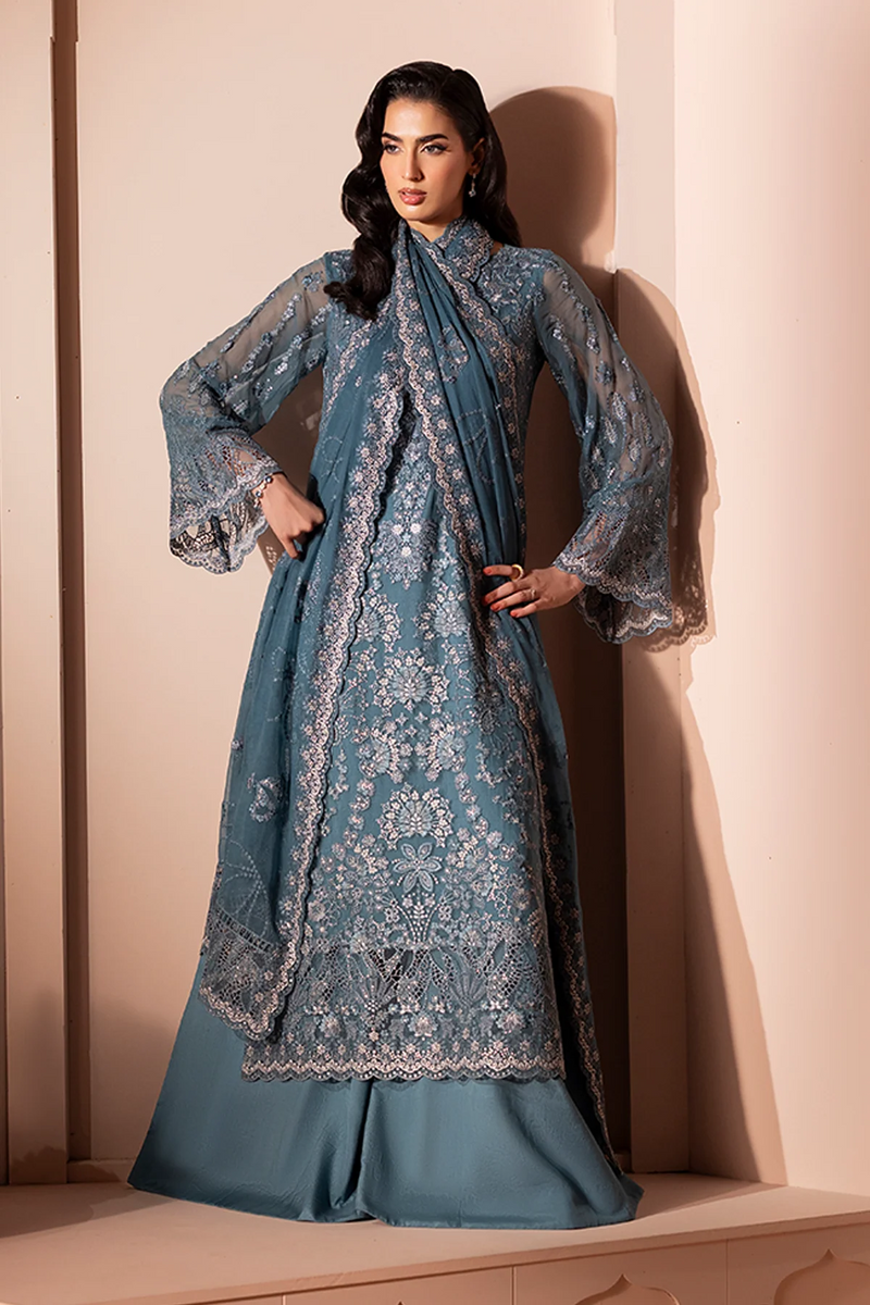 Ocean Teal - Murrawat Luxury Chiffon - Lavish