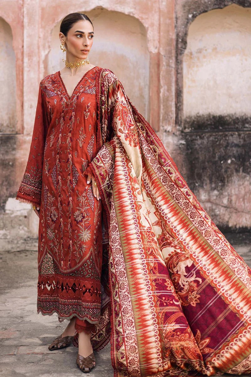 NW-105 - Maya Linen Unstitched - Nureh