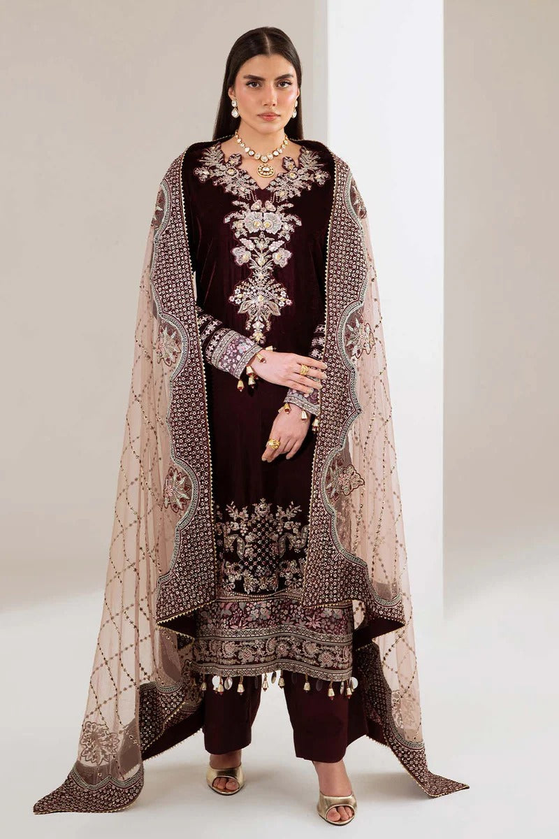 NW 110 - Maya Velvet Unstitched - Nureh