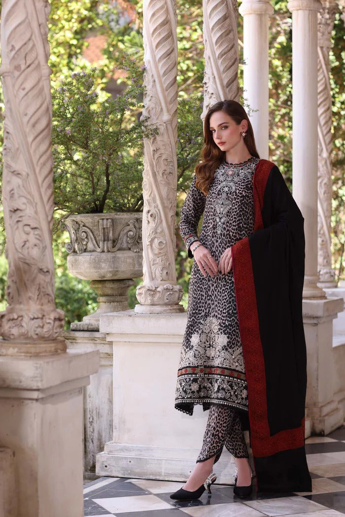 Noir Safari - Noor Winter Pashmina Shawls - Noor by Saadia Asad