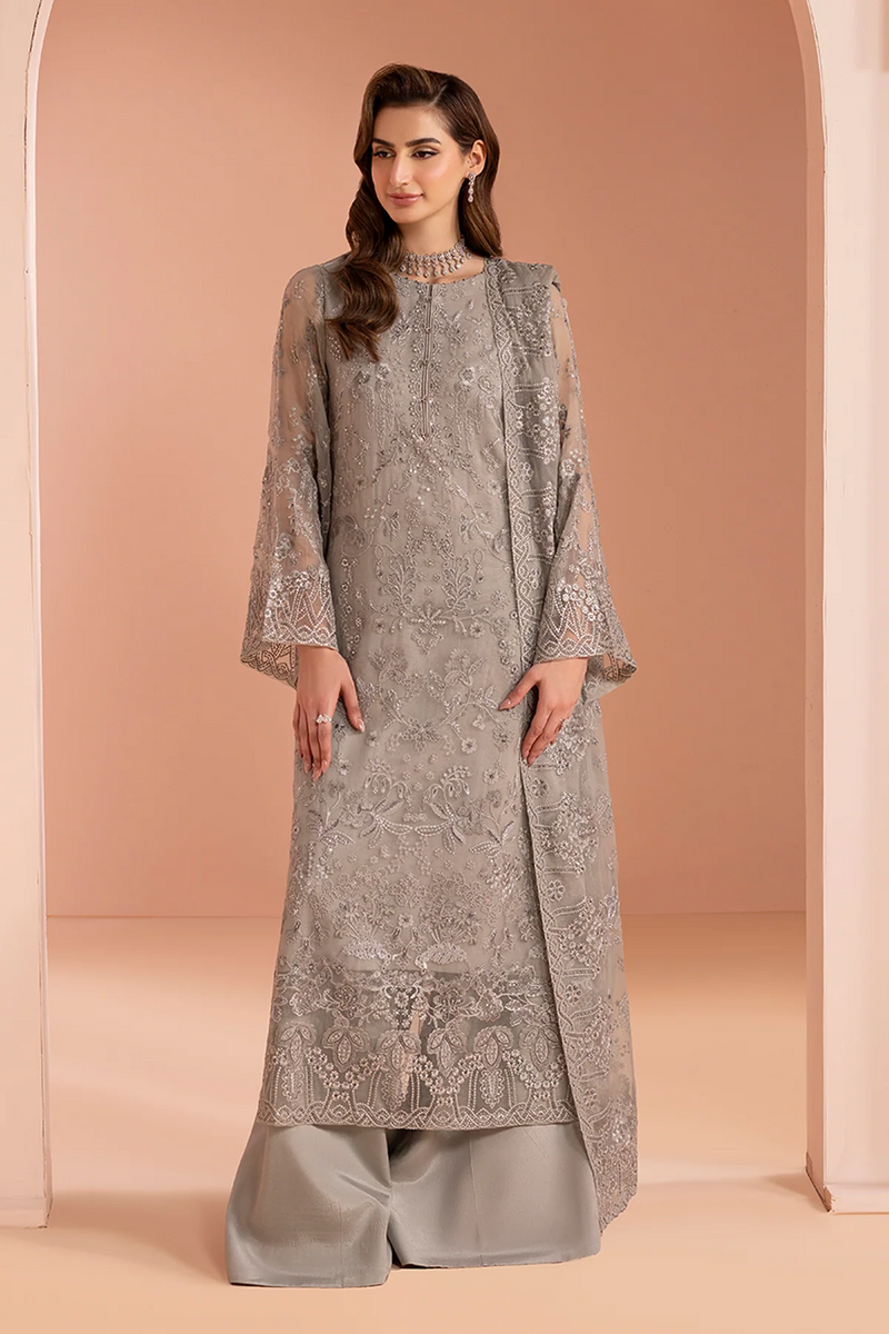 MoonStone Grey - Murrawat Luxury Chiffon - Lavish