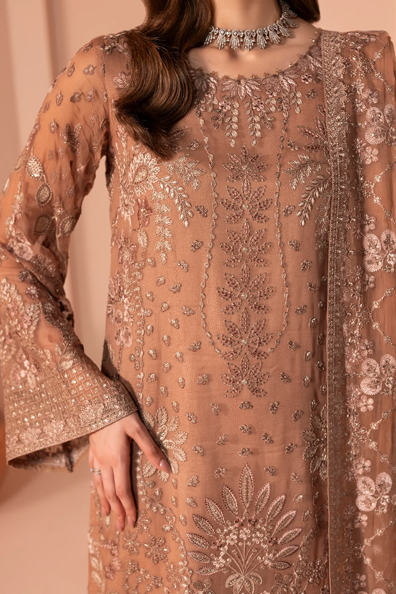 Rosy Nectar - Murrawat Luxury Chiffon - Lavish