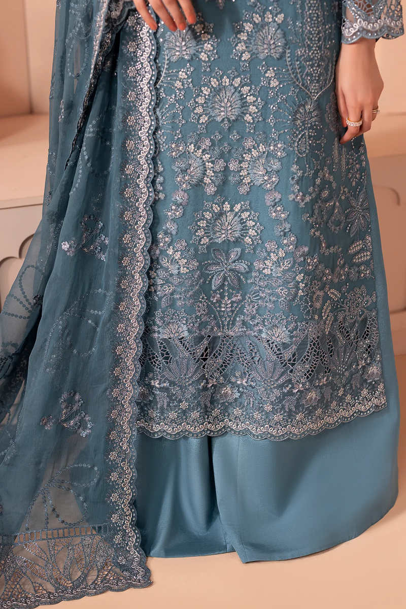 Ocean Teal - Murrawat Luxury Chiffon - Lavish
