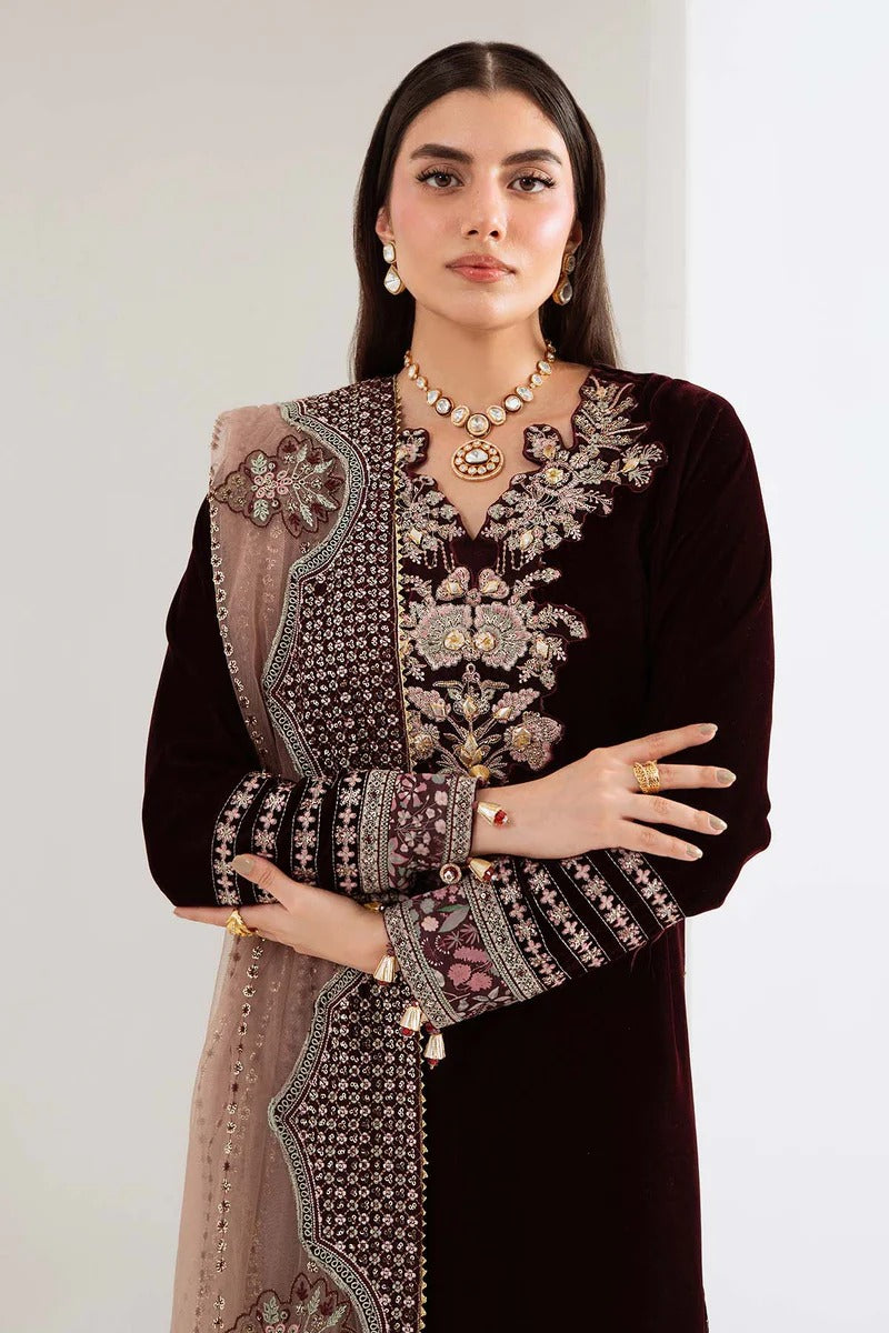 NW 110 - Maya Velvet Unstitched - Nureh