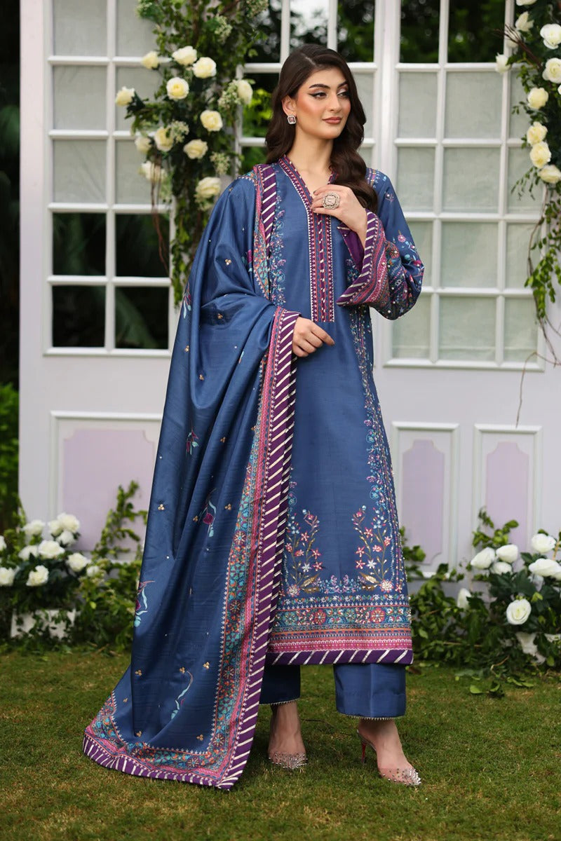 Sharmeen - Luxury Silk Printed - Rang Rasiya