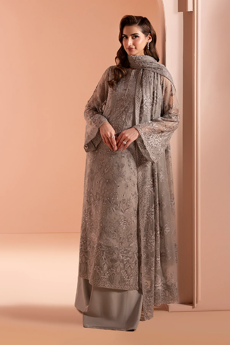 MoonStone Grey - Murrawat Luxury Chiffon - Lavish