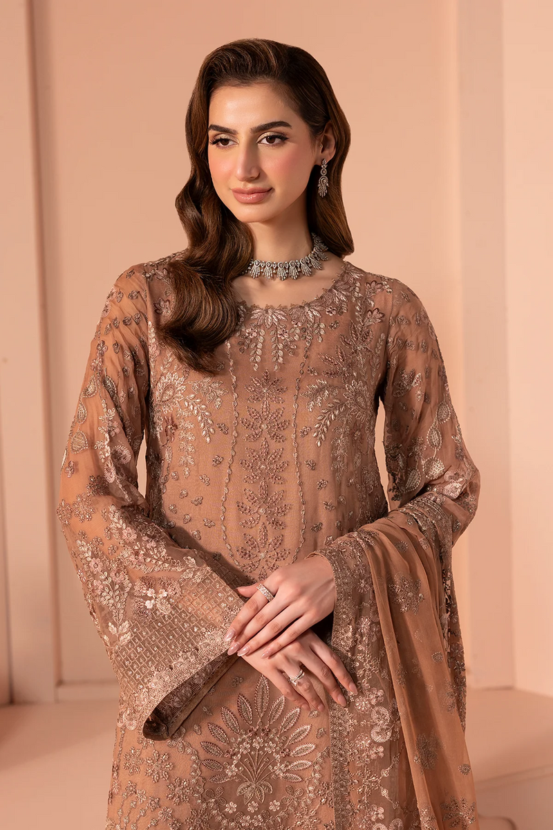 Rosy Nectar - Murrawat Luxury Chiffon - Lavish