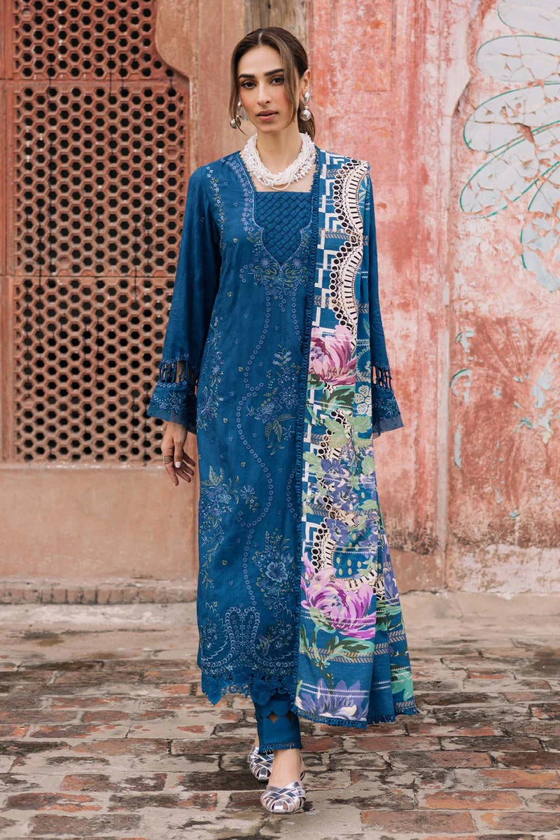 NW-102 - Maya Linen Unstitched - Nureh
