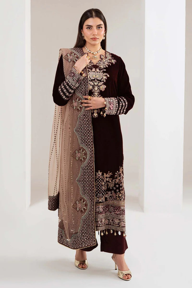 NW 110 - Maya Velvet Unstitched - Nureh