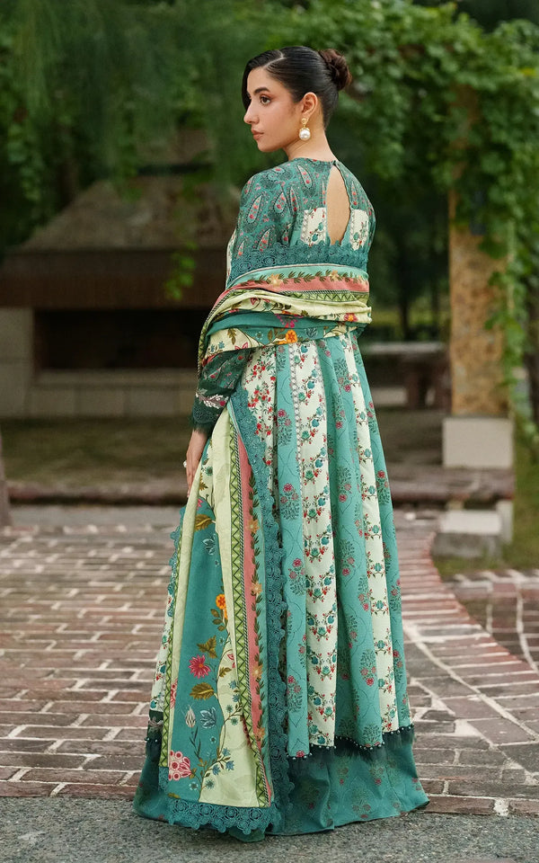 Botanical breeze - Meraki Winter Unstitched - Asifa & Nabeel