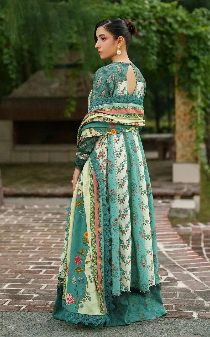 Botanical breeze - Meraki Winter Unstitched - Asifa & Nabeel