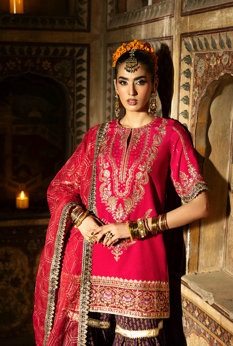 Gulrukh - Singhar Premium Silk Unstitched - Saad Shaikh