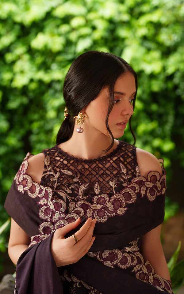 Siera-09 - Pashmina Luxe Unstitched - Asifa & Nabeel