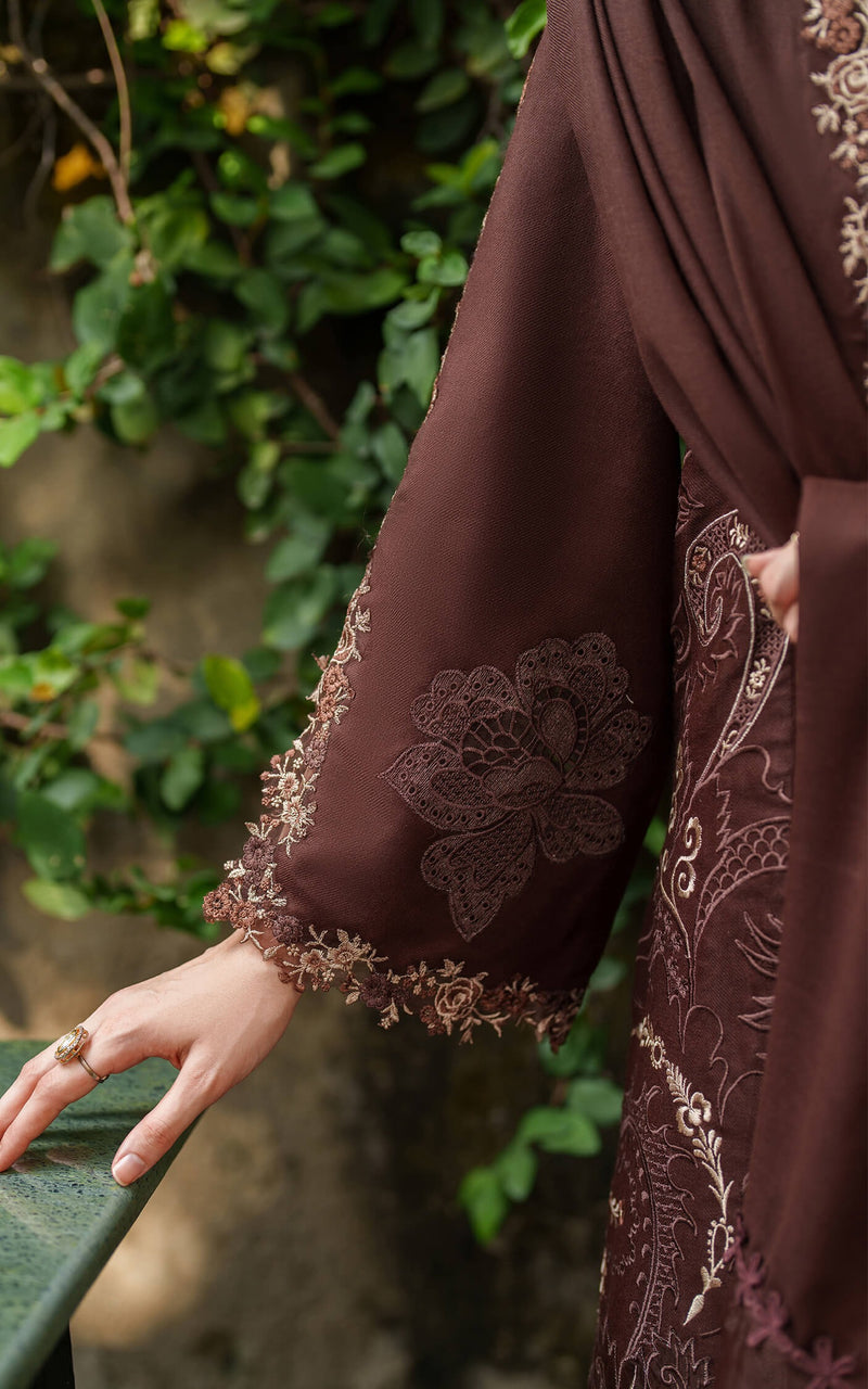 Aima-10 - Pashmina Luxe Unstitched - Asifa & Nabeel