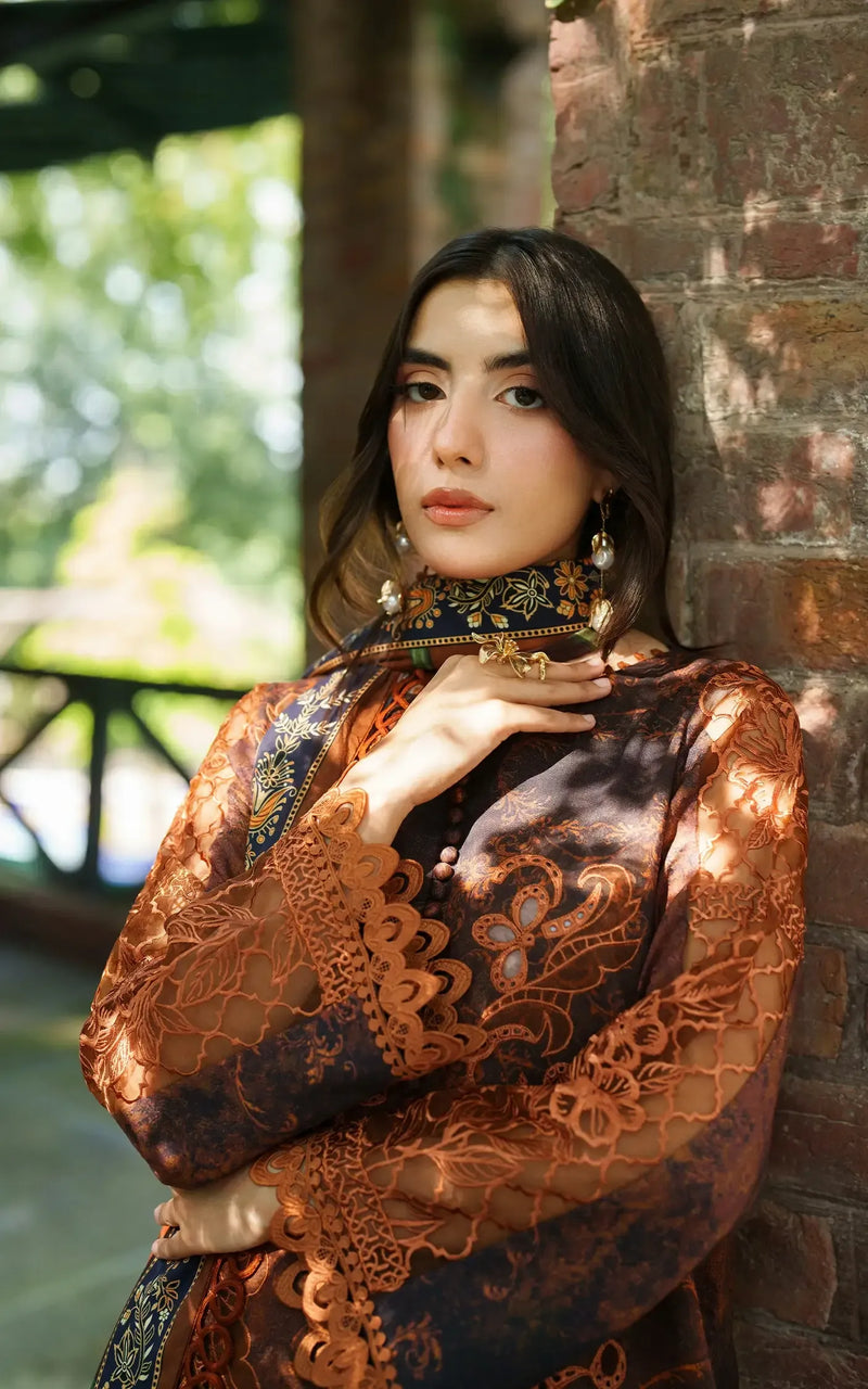 Forest Calm - Meraki Winter Unstitched - Asifa & Nabeel