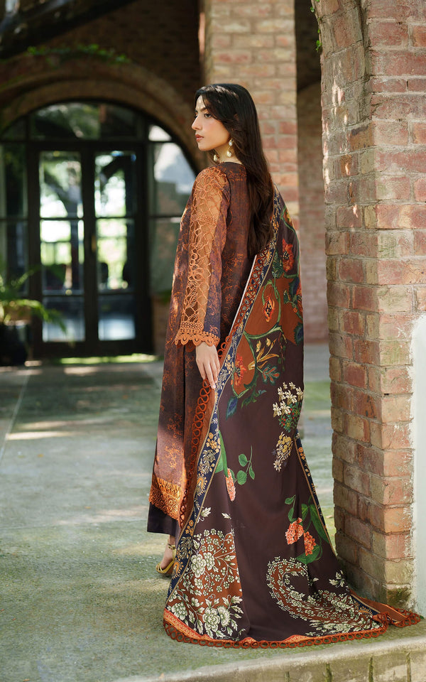 Forest Calm - Meraki Winter Unstitched - Asifa & Nabeel