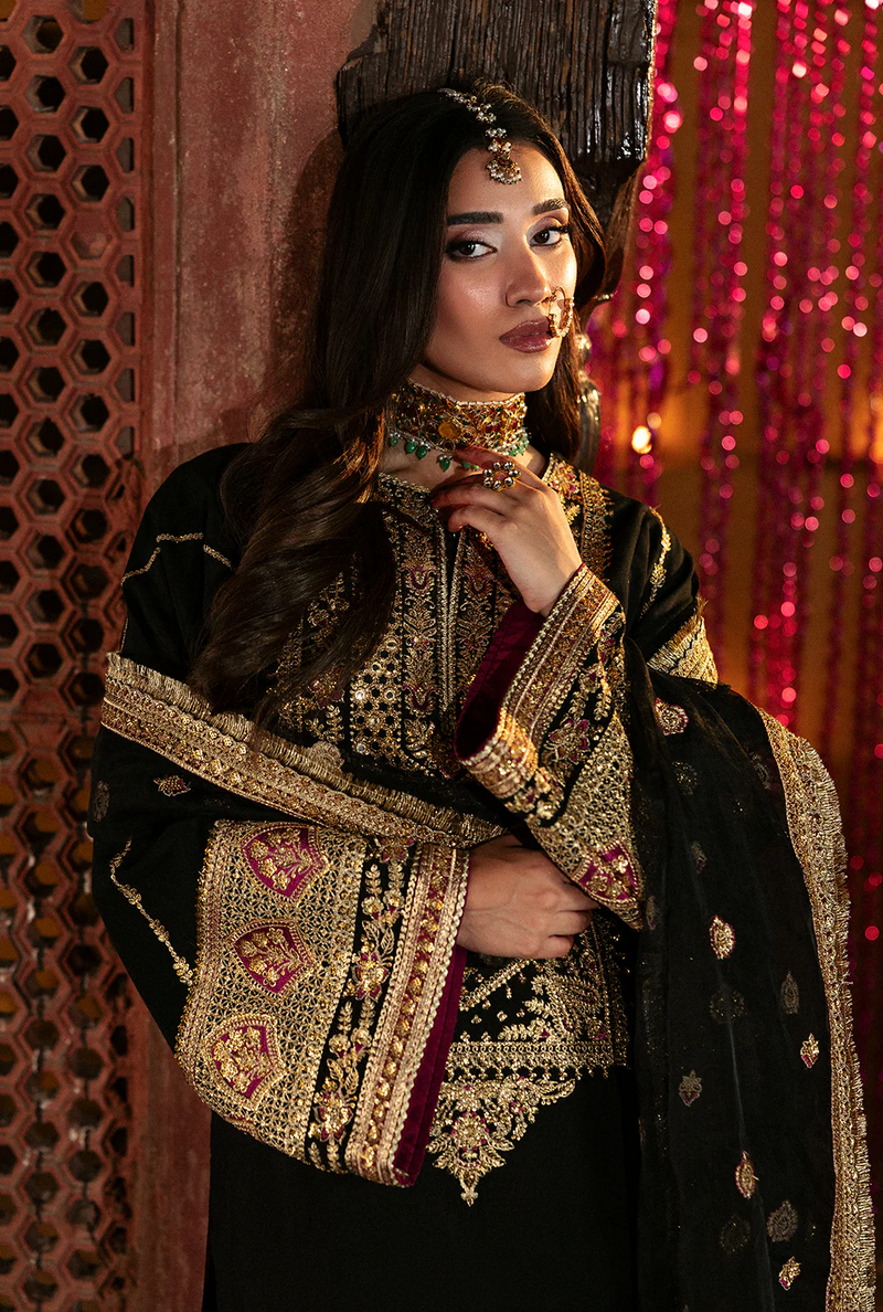 Yasmin - Singhar Premium Silk Unstitched - Saad Shaikh