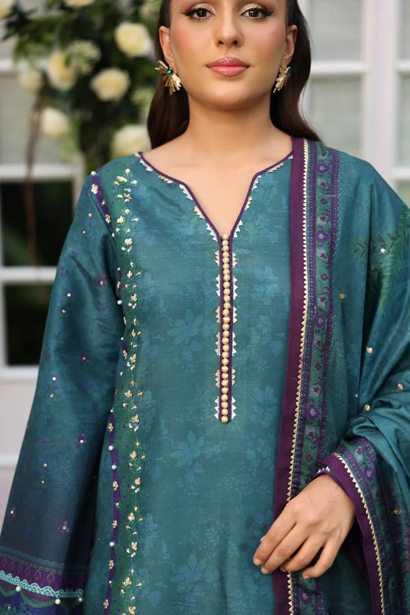 Behnaz - Luxury Silk Printed - Rang Rasiya
