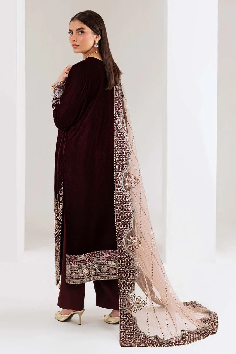 NW 110 - Maya Velvet Unstitched - Nureh