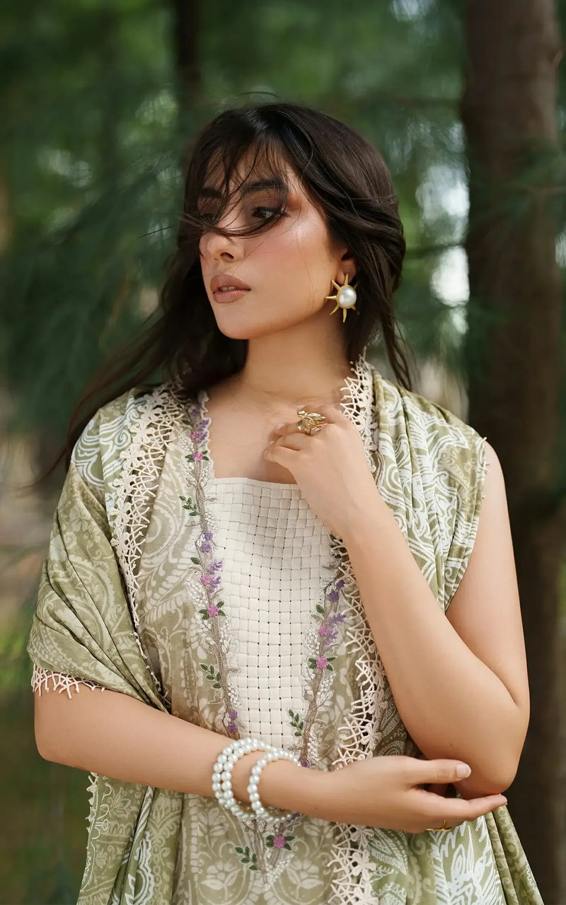 Frozen Dew - Meraki Winter Unstitched - Asifa & Nabeel