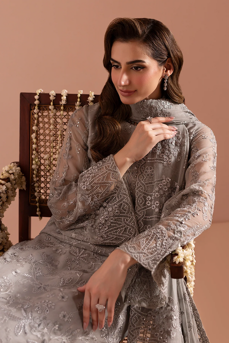 MoonStone Grey - Murrawat Luxury Chiffon - Lavish