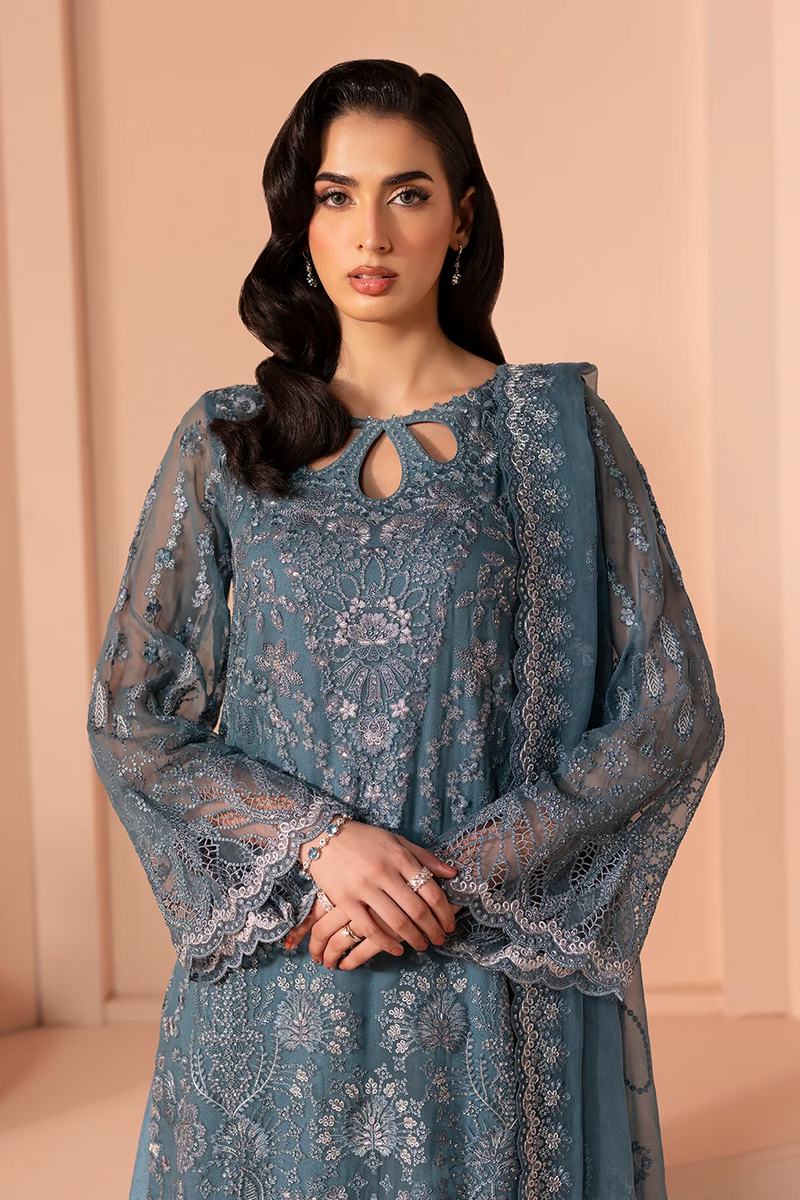 Ocean Teal - Murrawat Luxury Chiffon - Lavish
