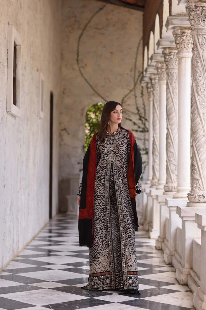 Noir Safari - Noor Winter Pashmina Shawls - Noor by Saadia Asad