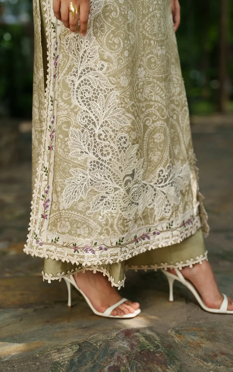 Frozen Dew - Meraki Winter Unstitched - Asifa & Nabeel