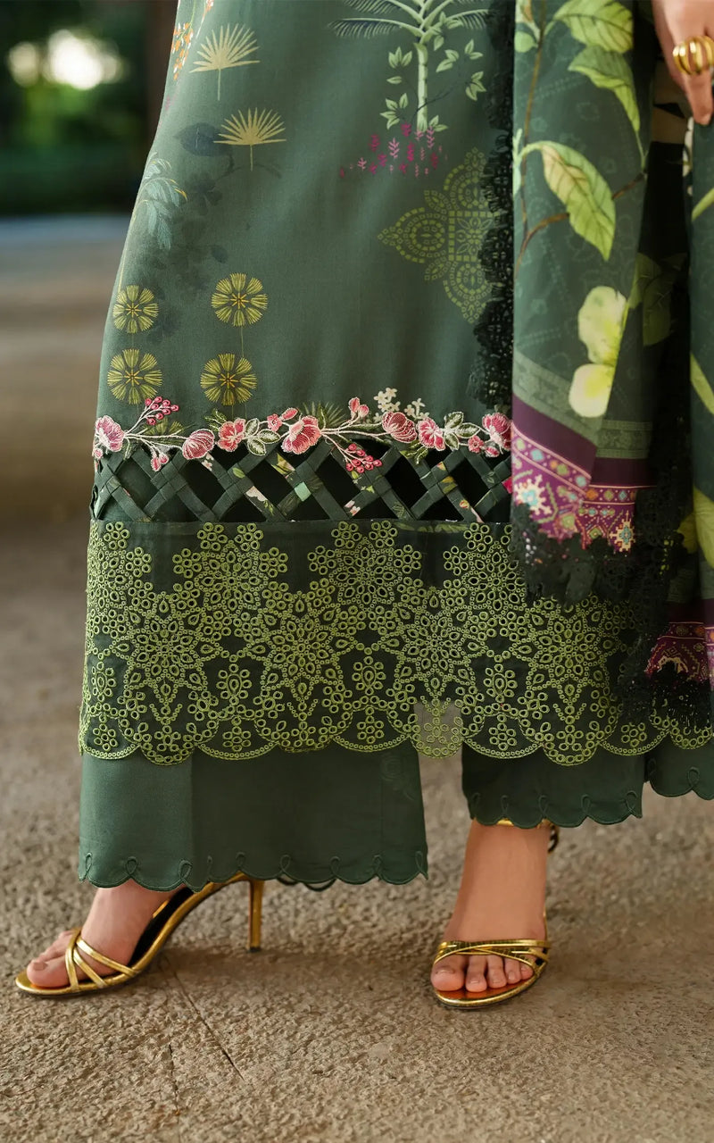 Jade Dusk - Meraki Winter Unstitched - Asifa & Nabeel