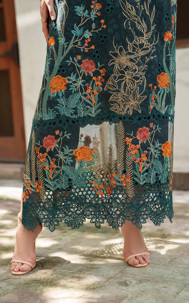 Nora-01 - Pashmina Luxe Unstitched - Asifa & Nabeel