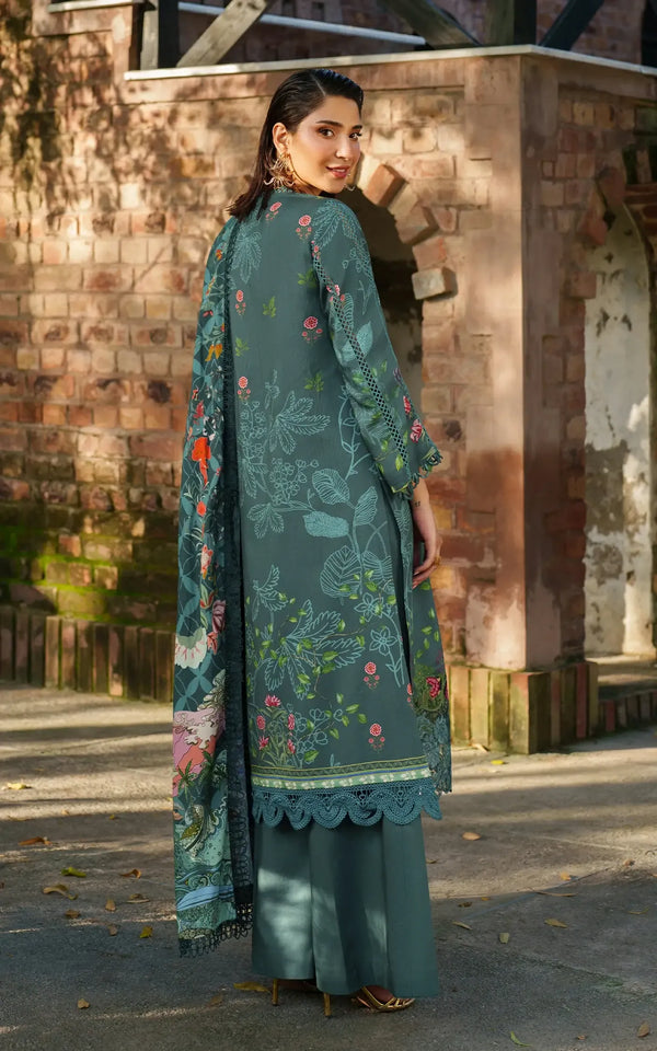 Frosted Petals - Meraki Winter Unstitched - Asifa & Nabeel