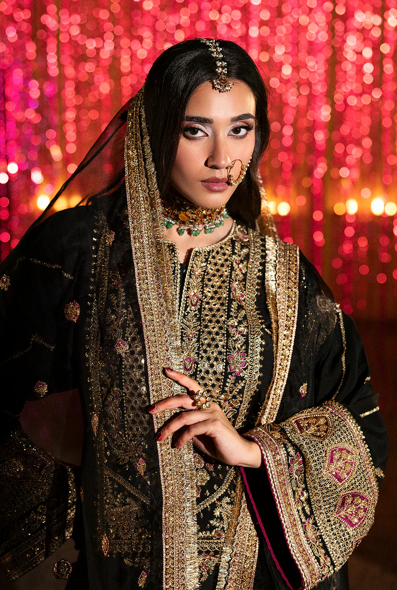 Yasmin - Singhar Premium Silk Unstitched - Saad Shaikh