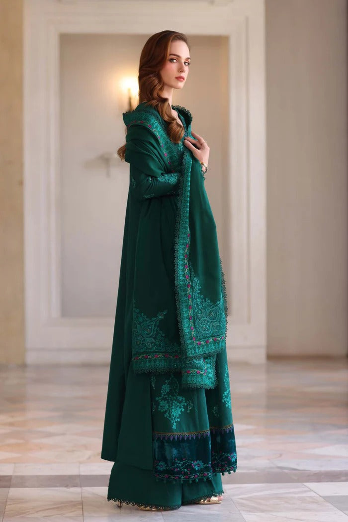 Emerald Reverie - Noor Winter Pashmina Shawls - Noor by Saadia Asad