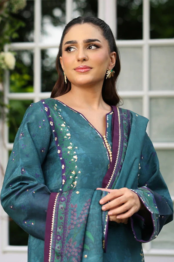 Behnaz - Luxury Silk Printed - Rang Rasiya