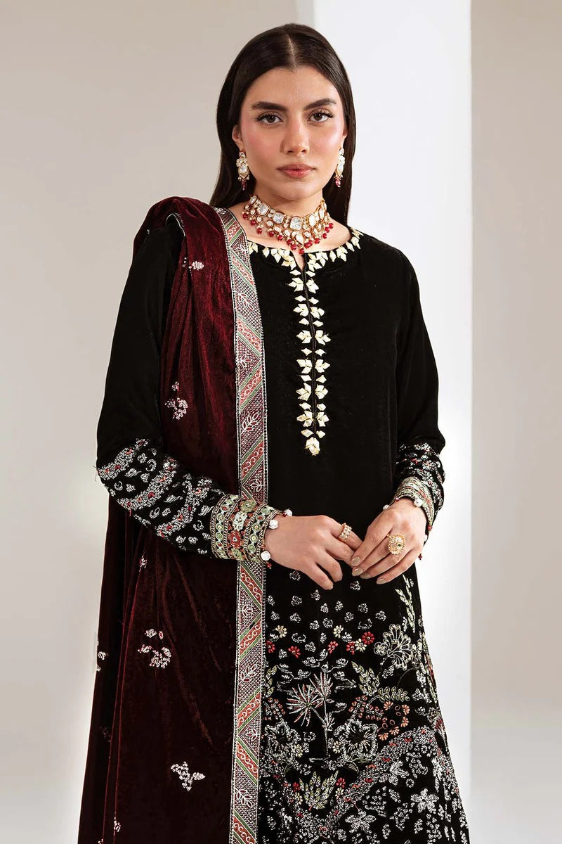 NW 113 - Maya Velvet Unstitched - Nureh