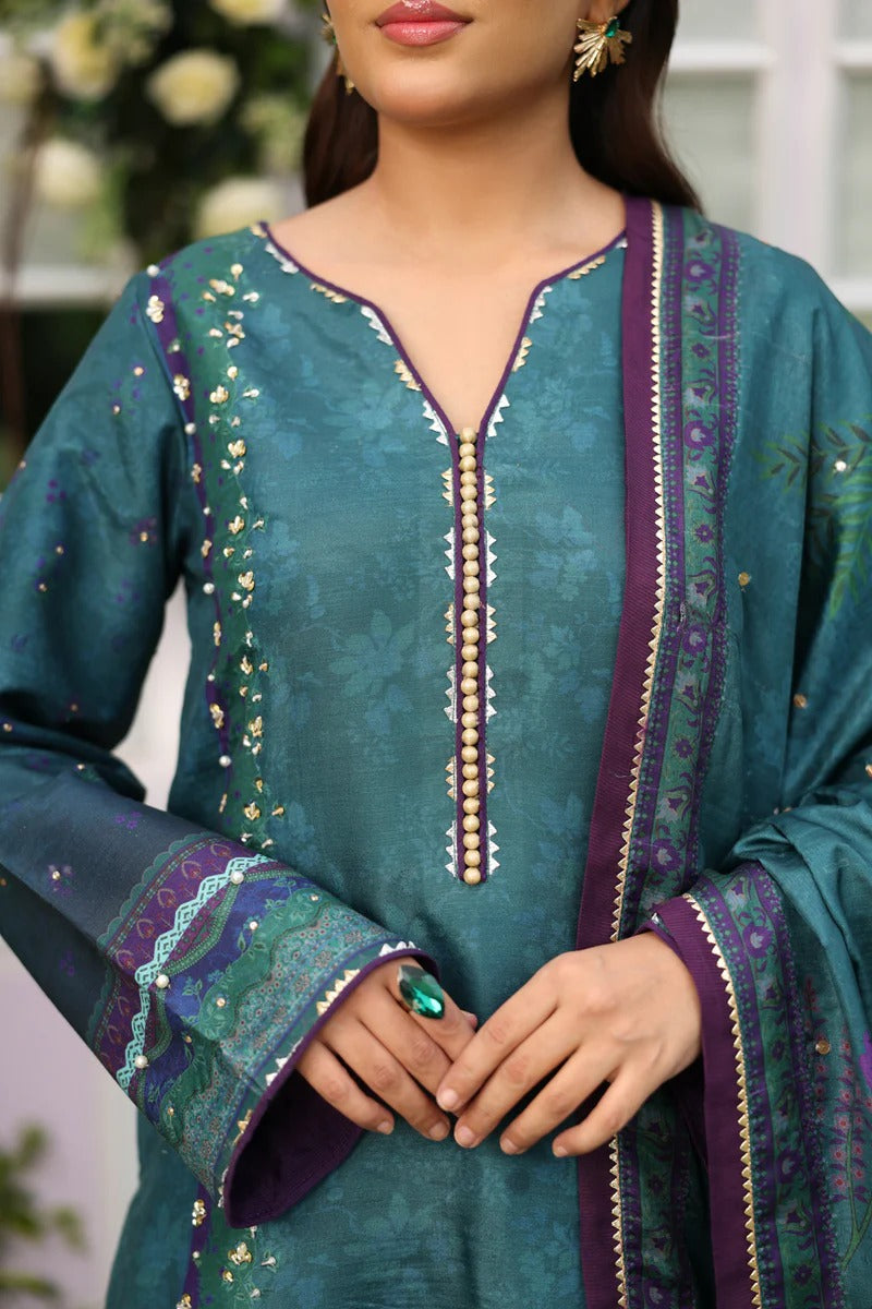 Behnaz - Luxury Silk Printed - Rang Rasiya