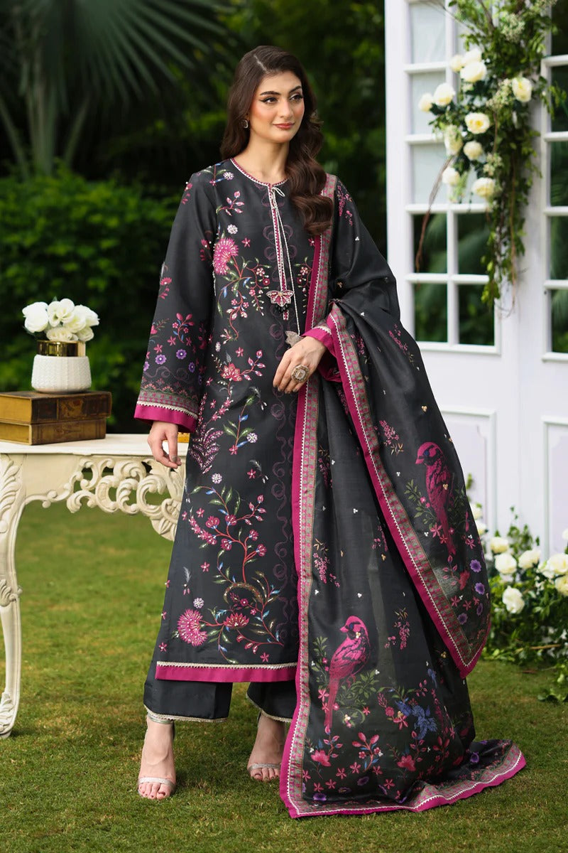 Farwa - Luxury Silk Printed - Rang Rasiya