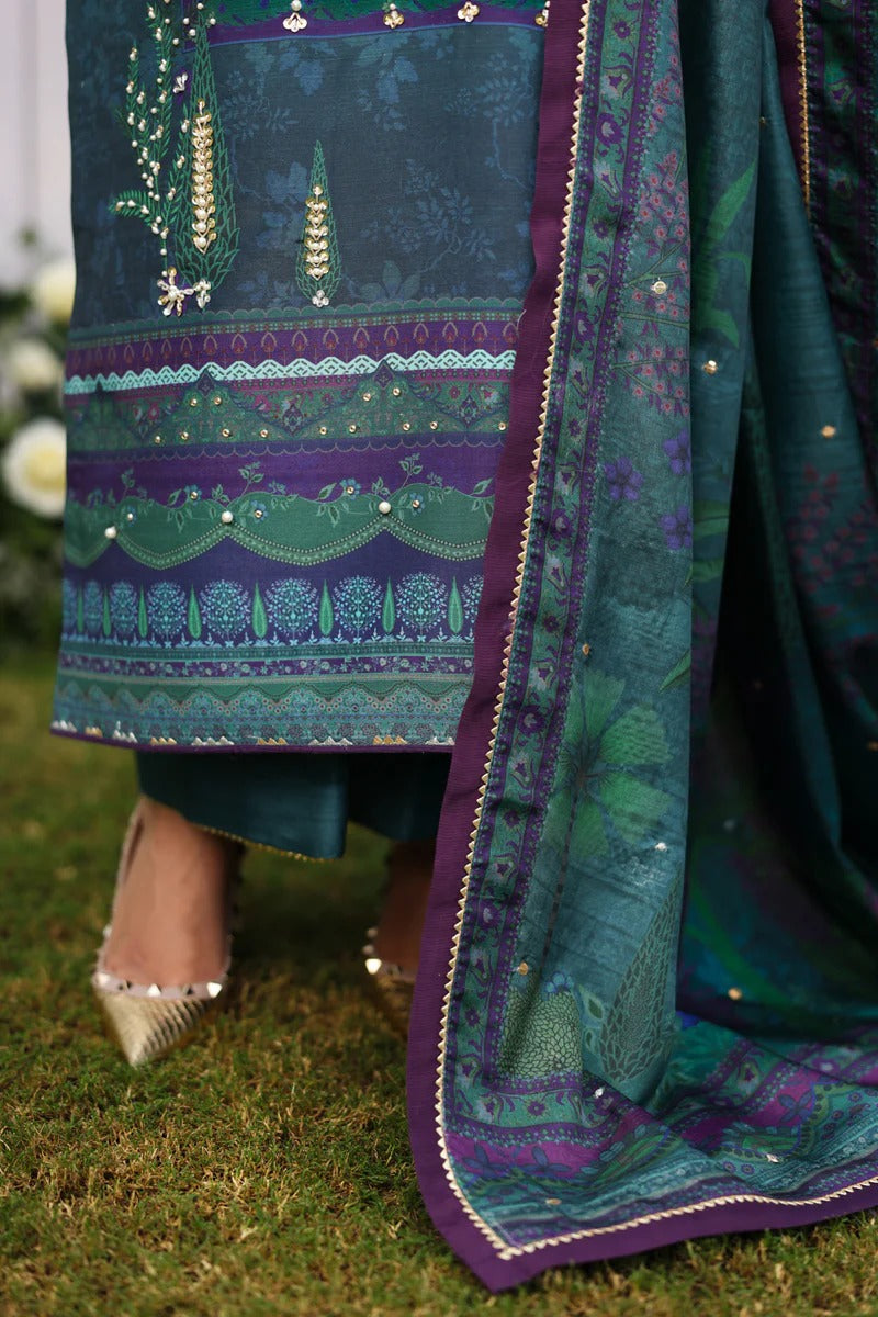Behnaz - Luxury Silk Printed - Rang Rasiya