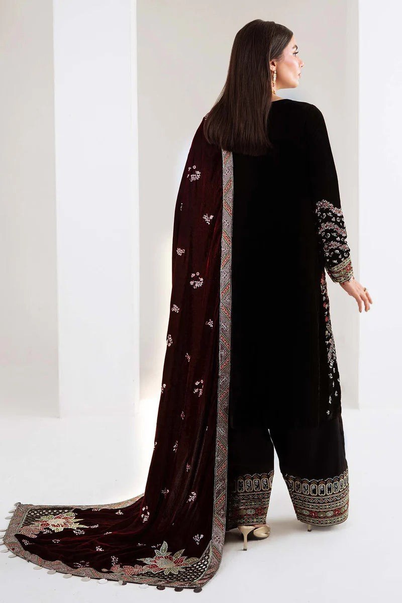 NW 113 - Maya Velvet Unstitched - Nureh