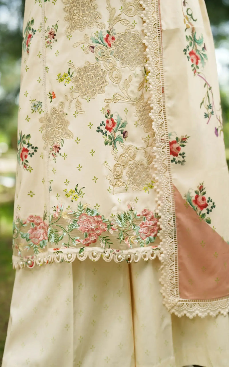 Misty Meadows - Meraki Winter Unstitched - Asifa & Nabeel
