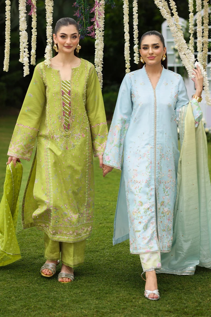Feryal - Luxury Silk Printed - Rang Rasiya