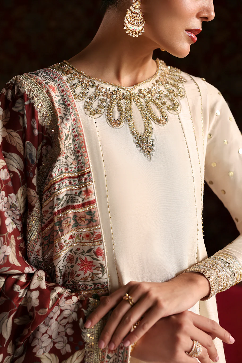 Laleh - Afsana-e-Silk Unstitched - Emaan Adeel
