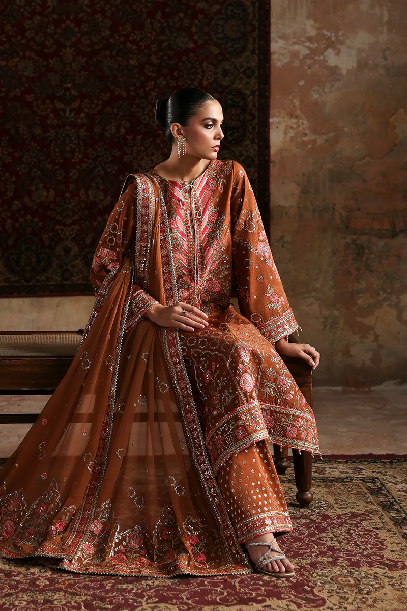 Aarzo - Afsana-e-Silk Unstitched - Emaan Adeel