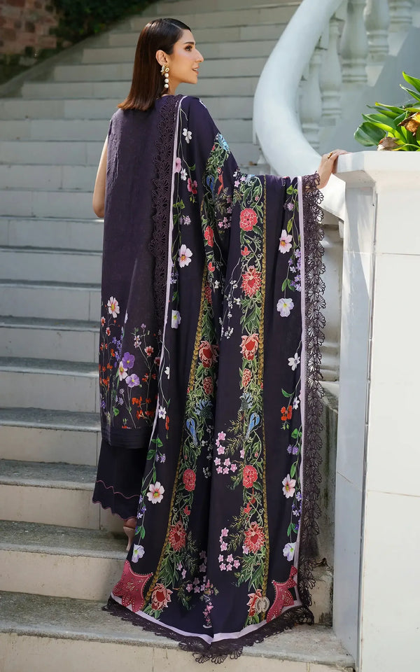 Winter Rose - Meraki Winter Unstitched - Asifa & Nabeel