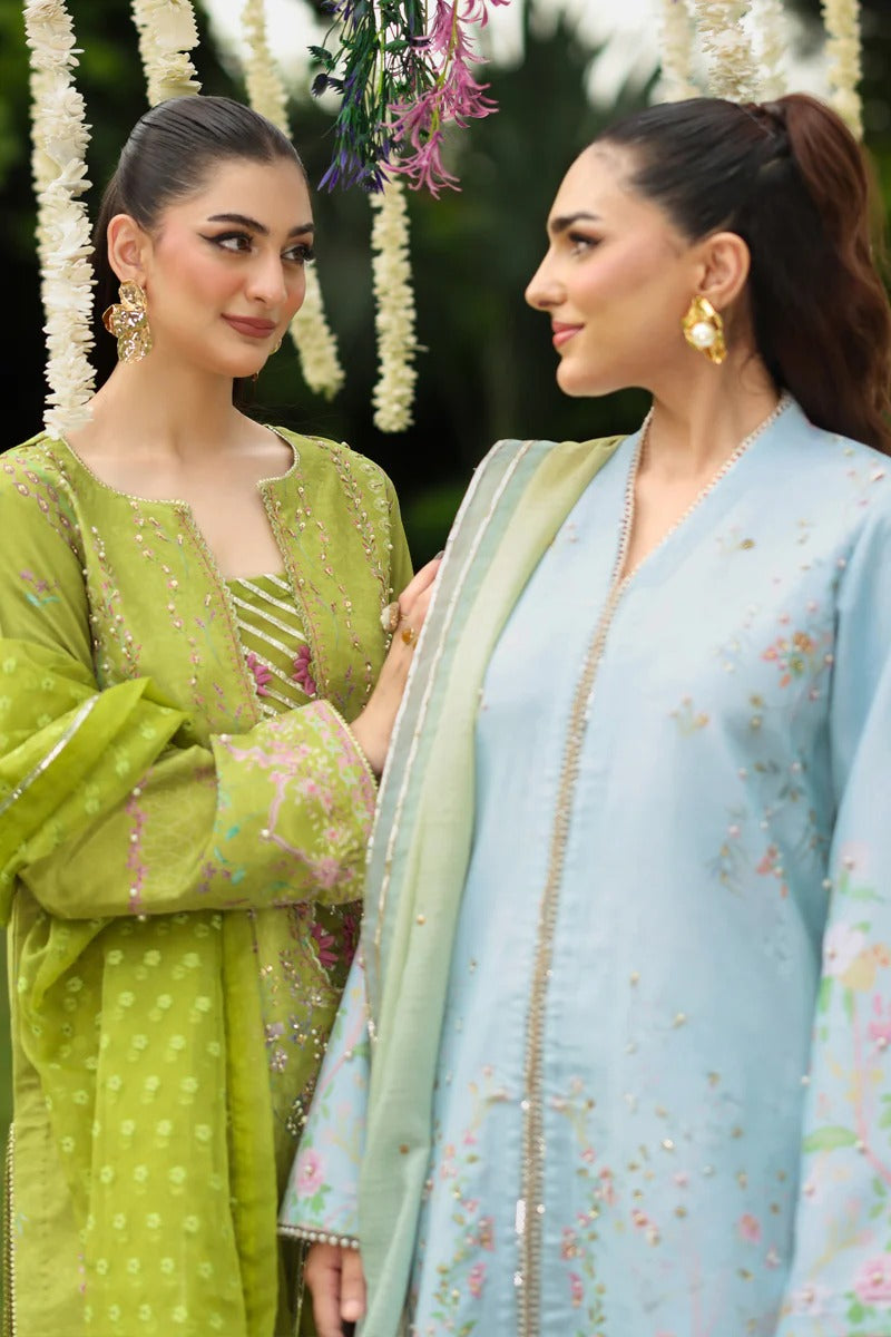 Feryal - Luxury Silk Printed - Rang Rasiya